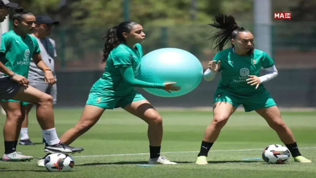 صوة تعبيرية المنتخب الوطني النسوي يختتم تحضيراته لمواجهة الكونغو الديمقراطية