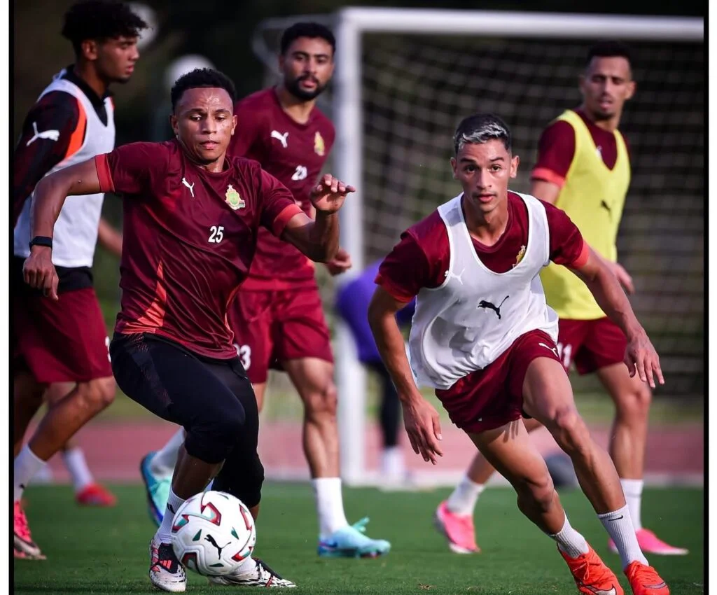 الجيش الملكي يباشر تحضيراته بكوت ديفوار استعداداً لمواجهة كوروغو الإيفواري